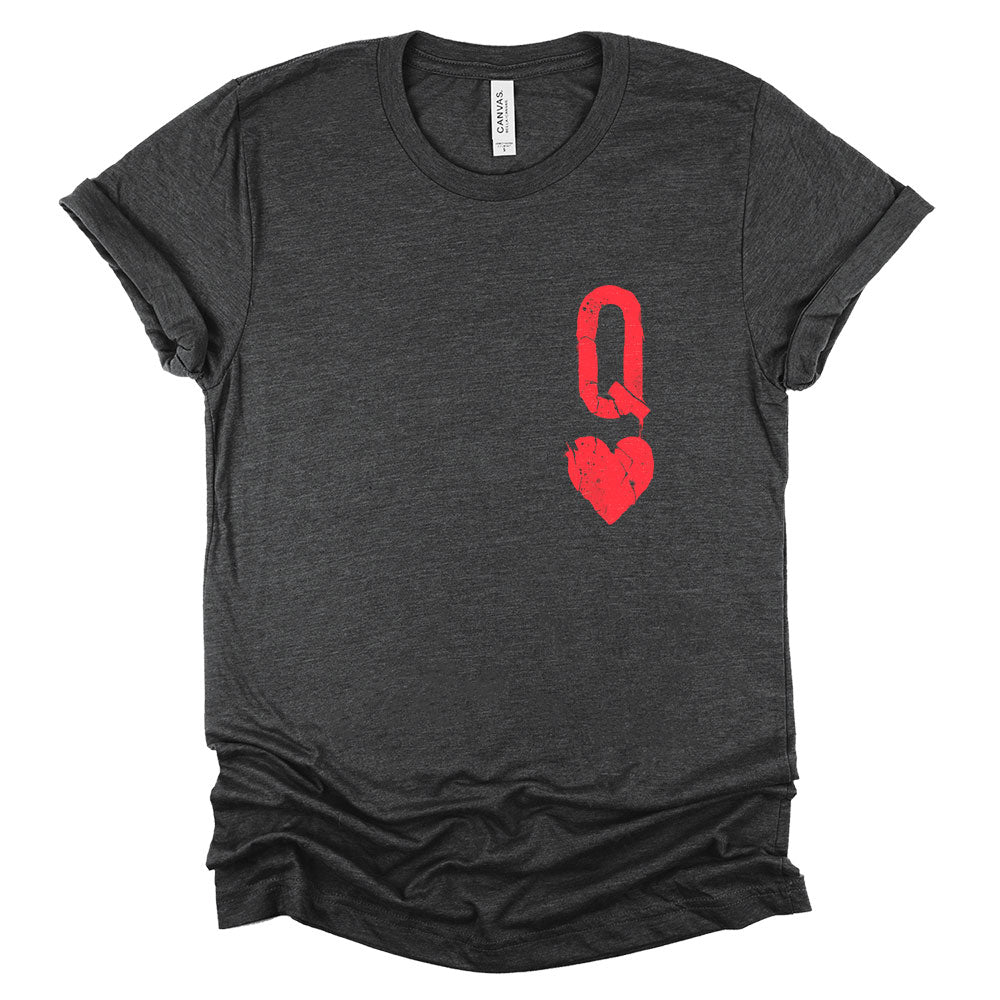 Queen of Hearts Distressed: Reign of Chaos T-Shirt