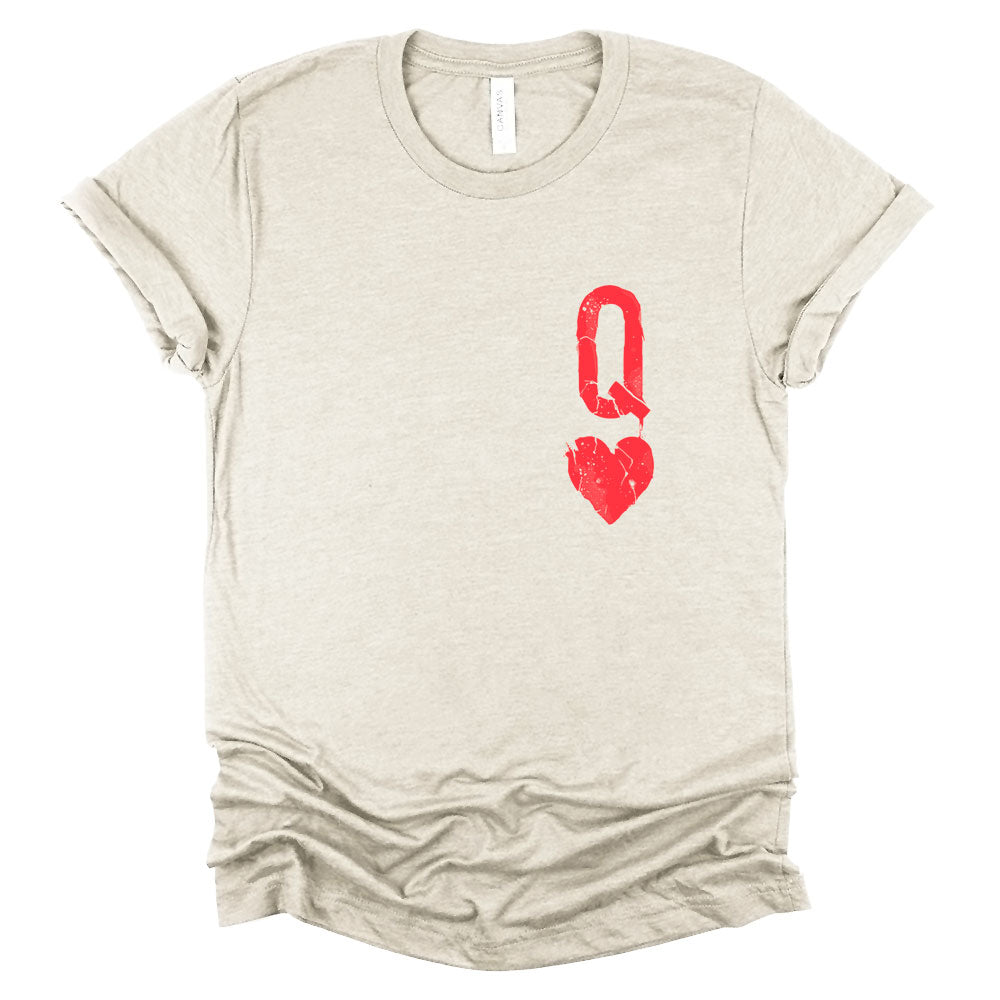 Queen of Hearts Distressed: Reign of Chaos T-Shirt