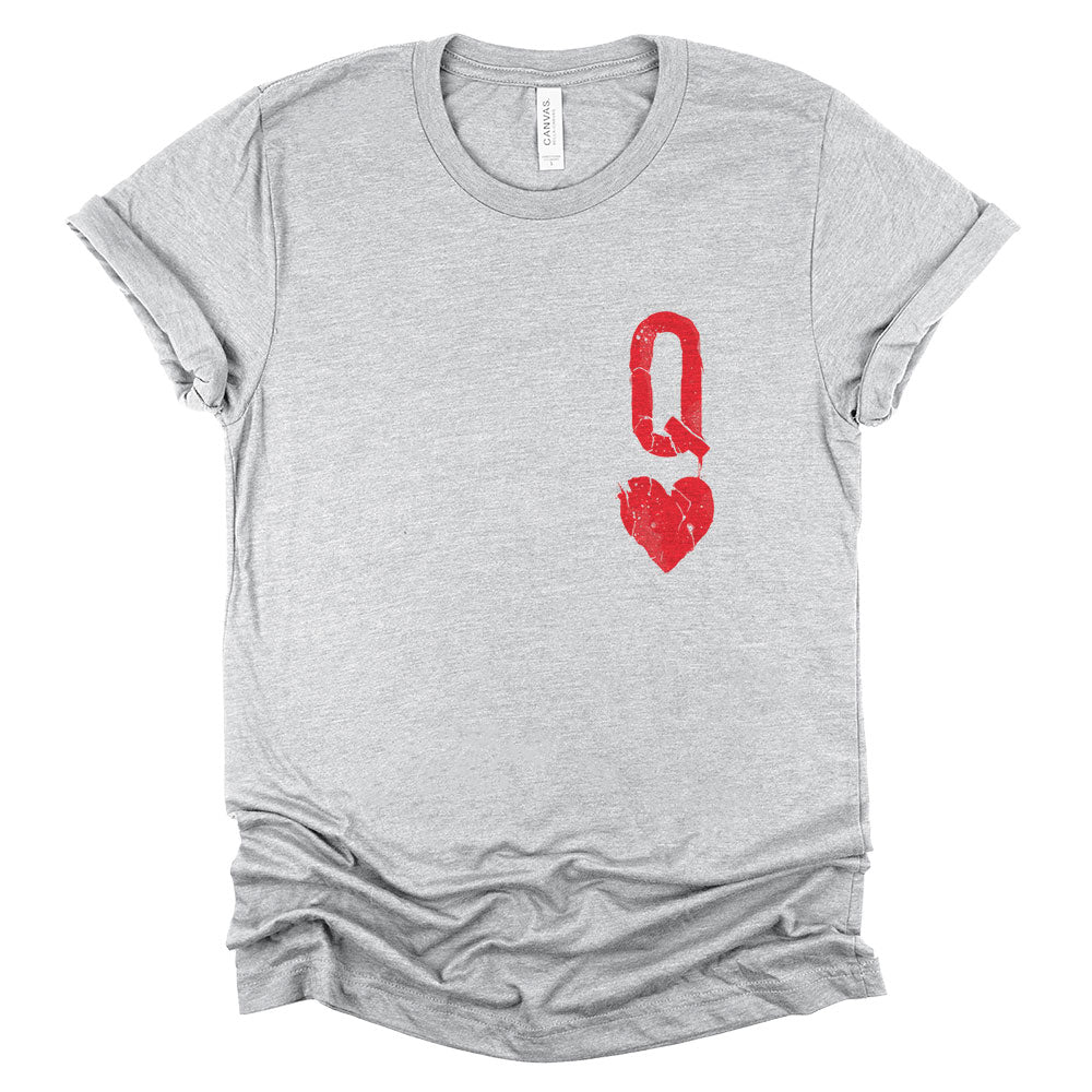 Queen of Hearts Distressed: Reign of Chaos T-Shirt
