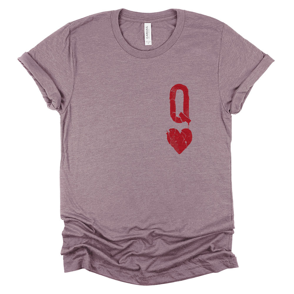 Queen of Hearts Distressed: Reign of Chaos T-Shirt