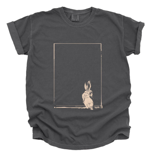 Rabbit in the Corner: Timeout Chic Heavyweight Tee