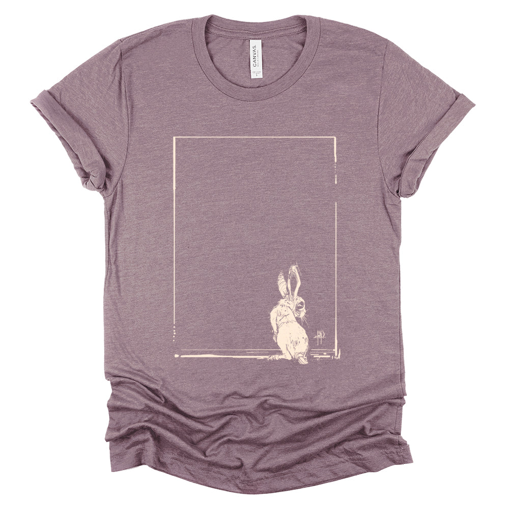 Rabbit in the Corner: Timeout Chic T-Shirt
