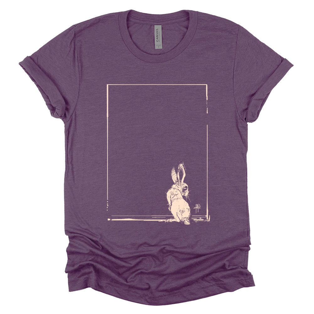 Rabbit in the Corner: Timeout Chic T-Shirt