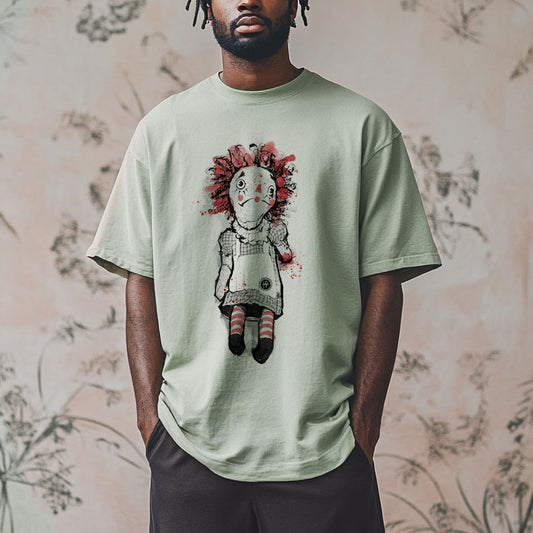 Raggedy Ann: Chilling Twist Heavyweight Tee