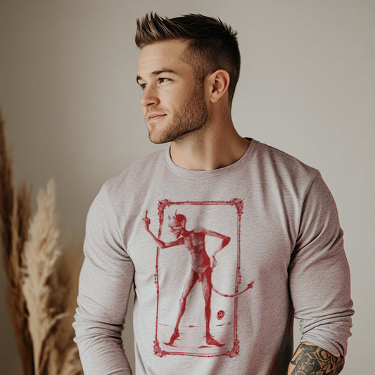 Rebel Devil: Vintage Mischief  Long Sleeve Tee