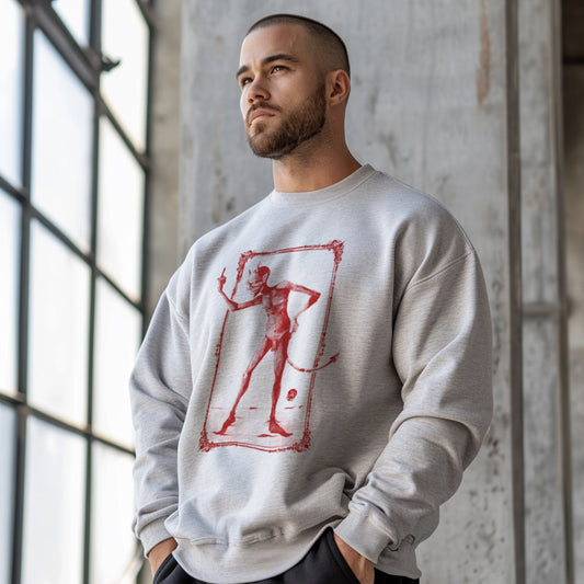 Rebel Devil: Vintage Mischief Sweatshirt