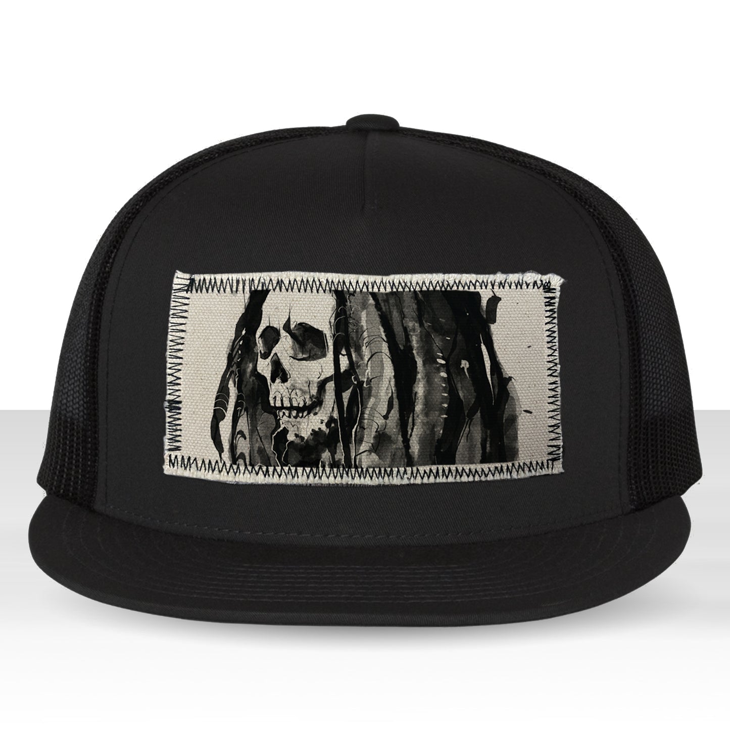 Reggae Roots Print: Tribute to Bob Marley Trucker Hat
