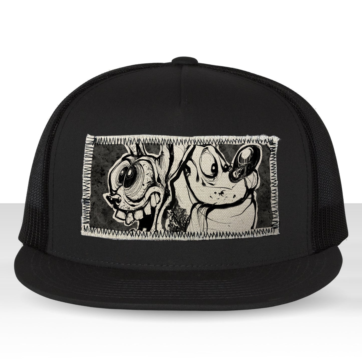 Ren & Stimpy: Obscene Nostalgia Trucker Hat
