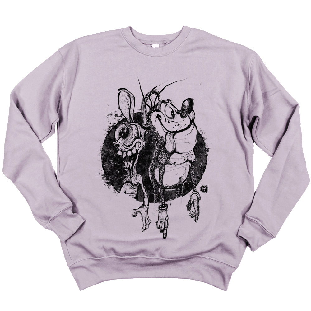 【限定セール！】 & Ren Stimpy: FabCreates – Sweatshirt Nostalgia Obscene トップス