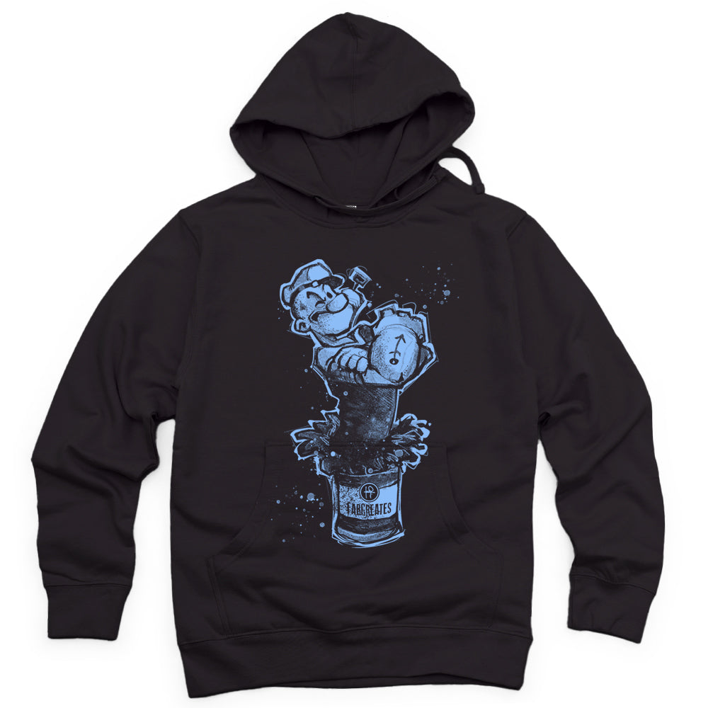Sailor's Spinach: Powered by FabCreates Hoodie