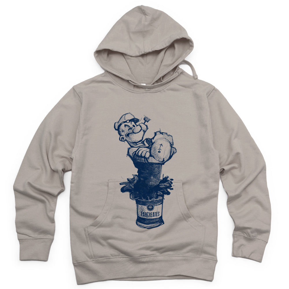 Sailor's Spinach: Powered by FabCreates Hoodie