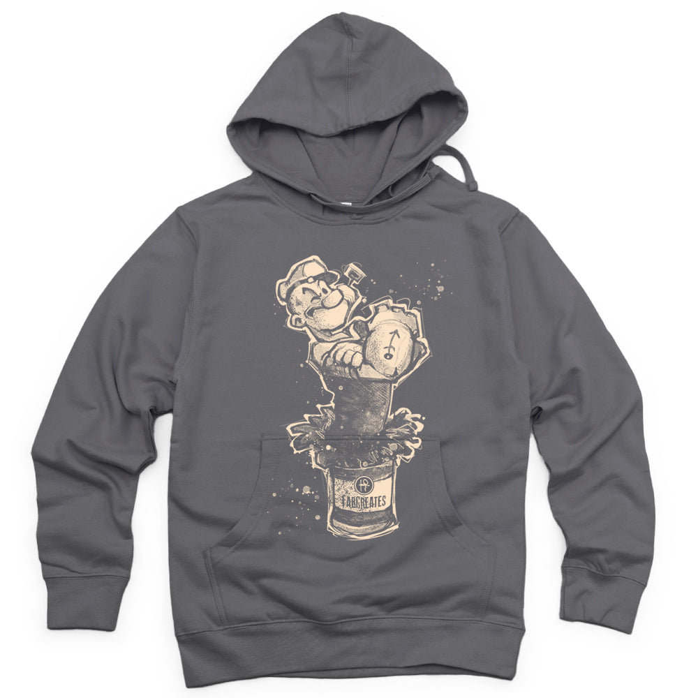 Sailor's Spinach: Powered by FabCreates Hoodie