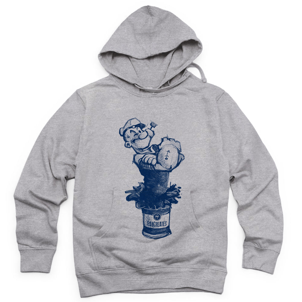 Sailor's Spinach: Powered by FabCreates Hoodie