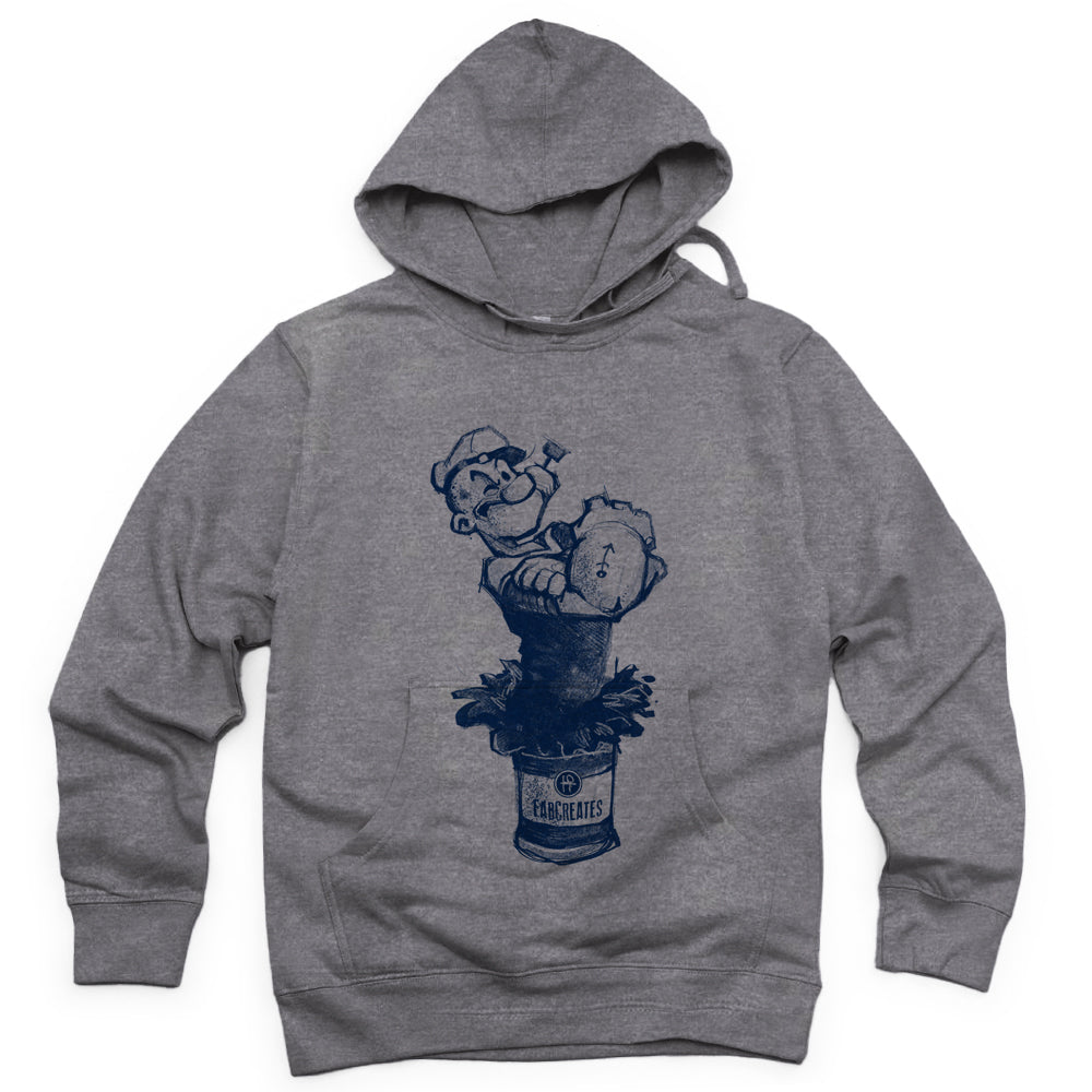 Sailor's Spinach: Powered by FabCreates Hoodie