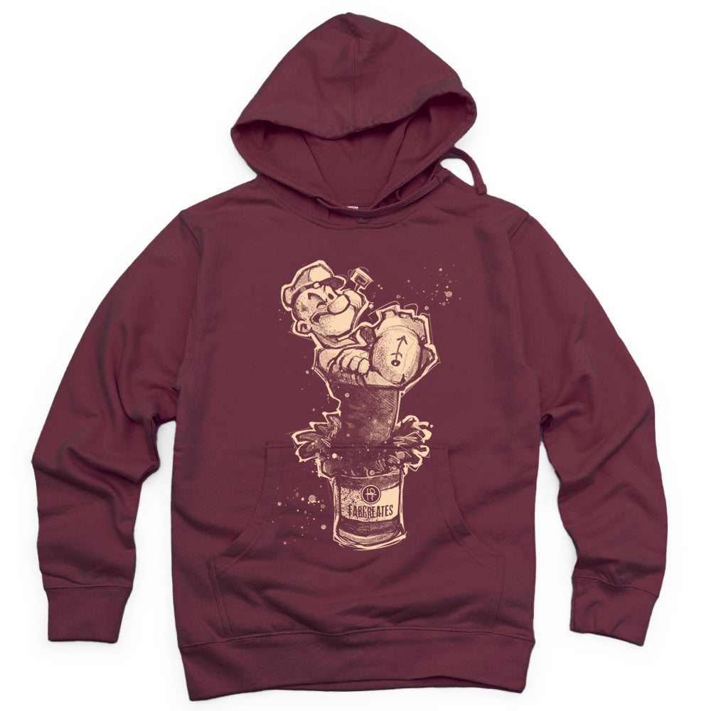 Sailor's Spinach: Powered by FabCreates Hoodie