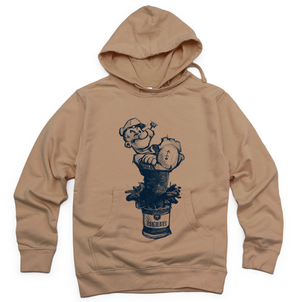 Sailor's Spinach: Powered by FabCreates Hoodie