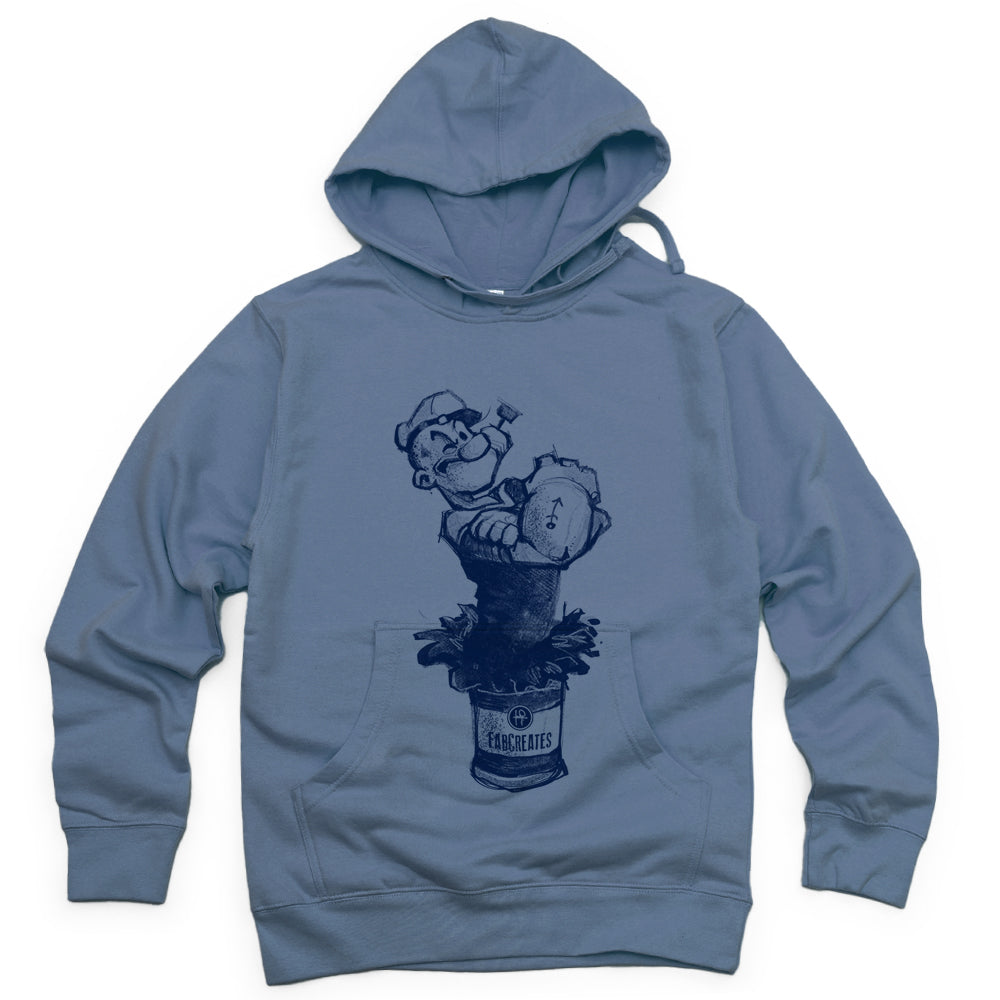 Sailor's Spinach: Powered by FabCreates Hoodie