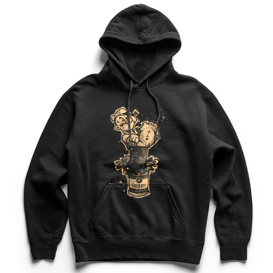 Sailor's Spinach: Powered by FabCreates Heavyweight Hoodie