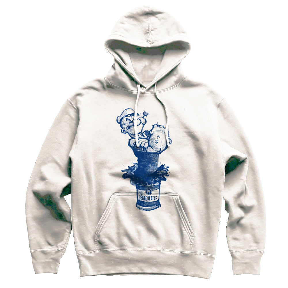 Sailor's Spinach: Powered by FabCreates Heavyweight Hoodie