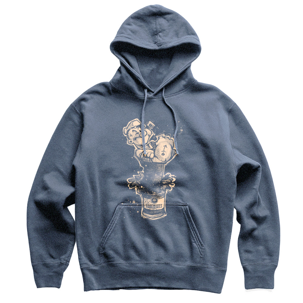 Sailor's Spinach: Powered by FabCreates Heavyweight Hoodie