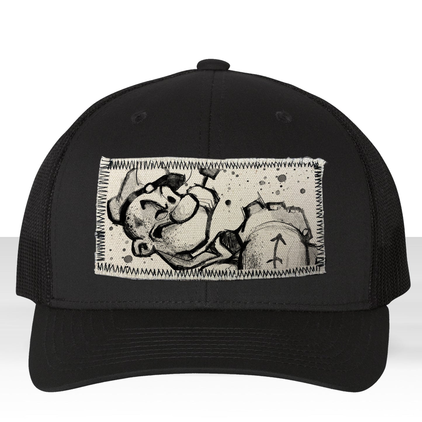 Sailor's Spinach: Powered by FabCreates Trucker Hat