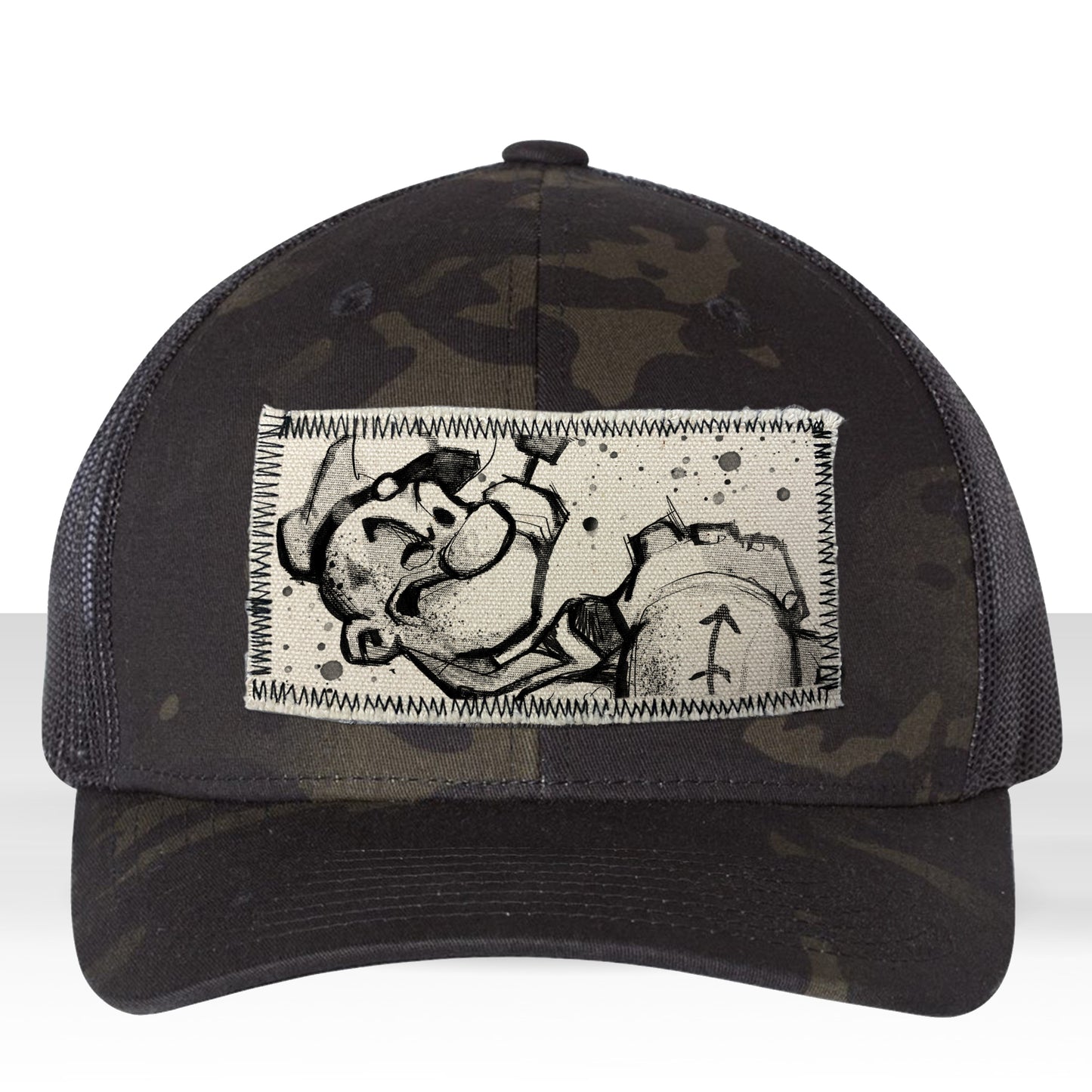 Sailor's Spinach: Powered by FabCreates Trucker Hat