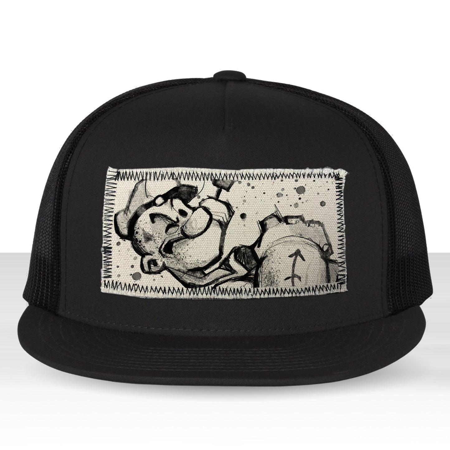 Sailor's Spinach: Powered by FabCreates Trucker Hat