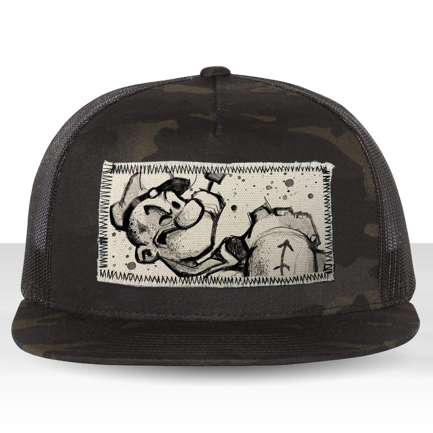 Sailor's Spinach: Powered by FabCreates Trucker Hat