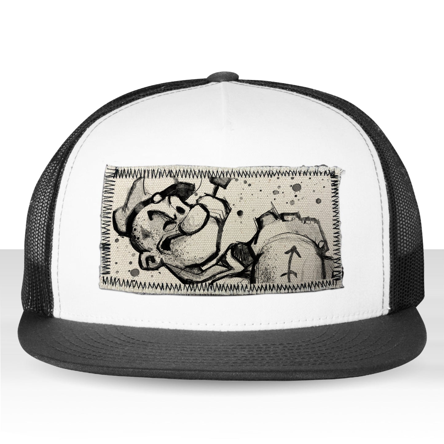 Sailor's Spinach: Powered by FabCreates Trucker Hat