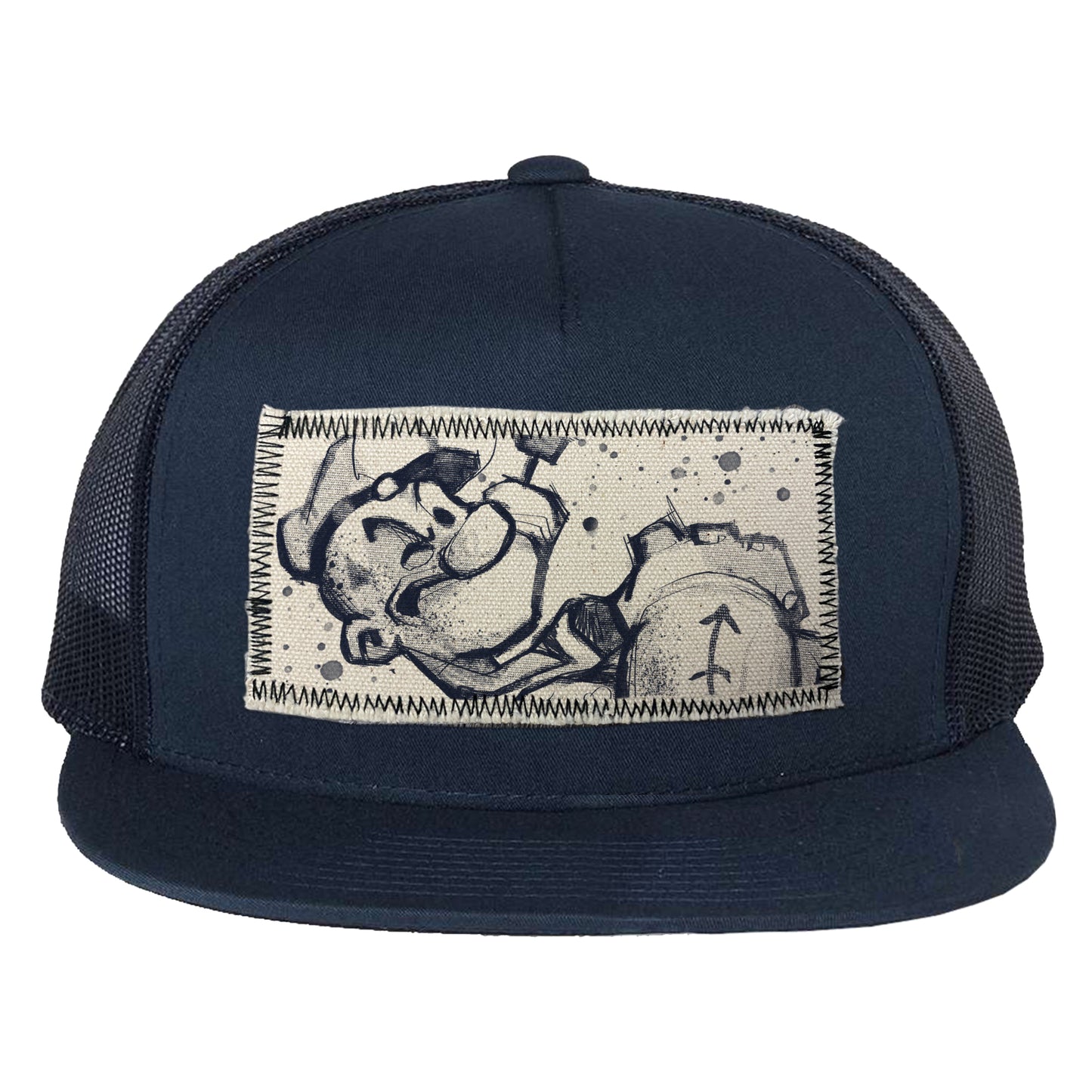 Sailor's Spinach: Powered by FabCreates Trucker Hat