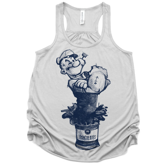 Sailor's Spinach: Powered by FabCreates Tank Top