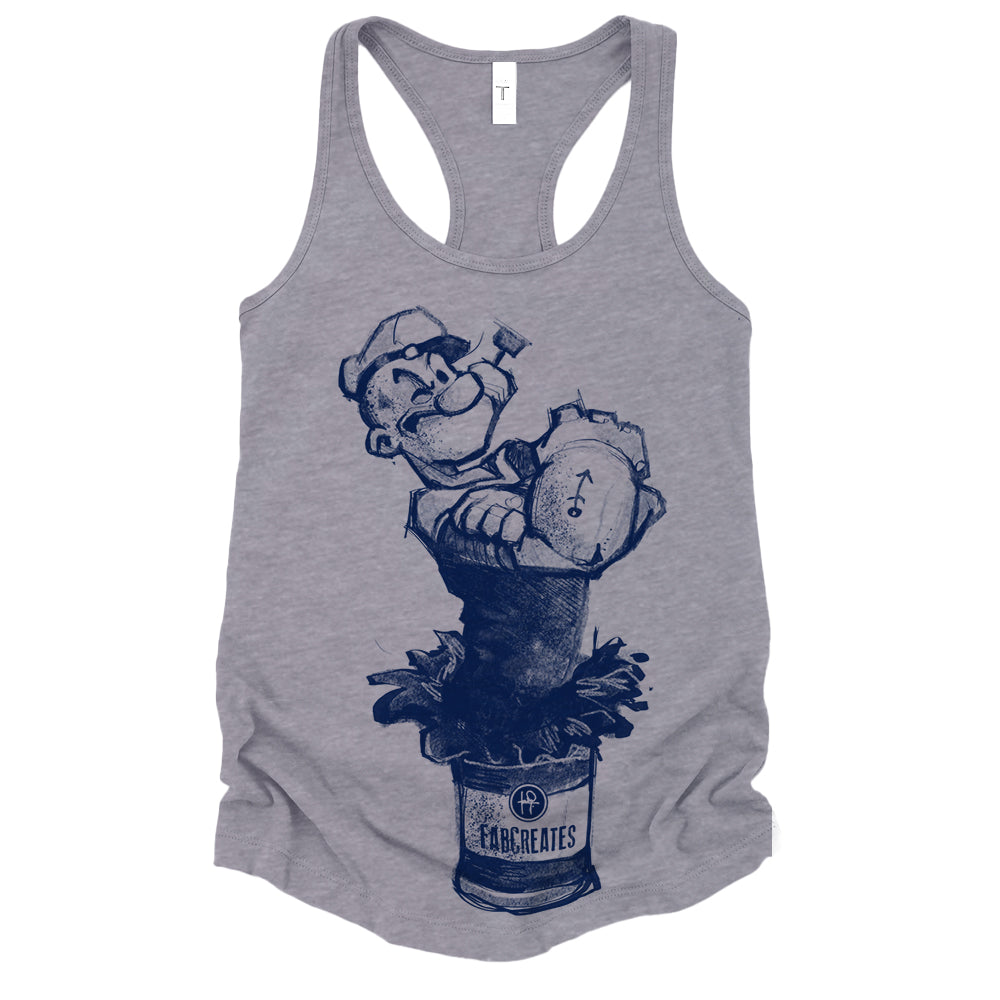 Sailor's Spinach: Powered by FabCreates Tank Top