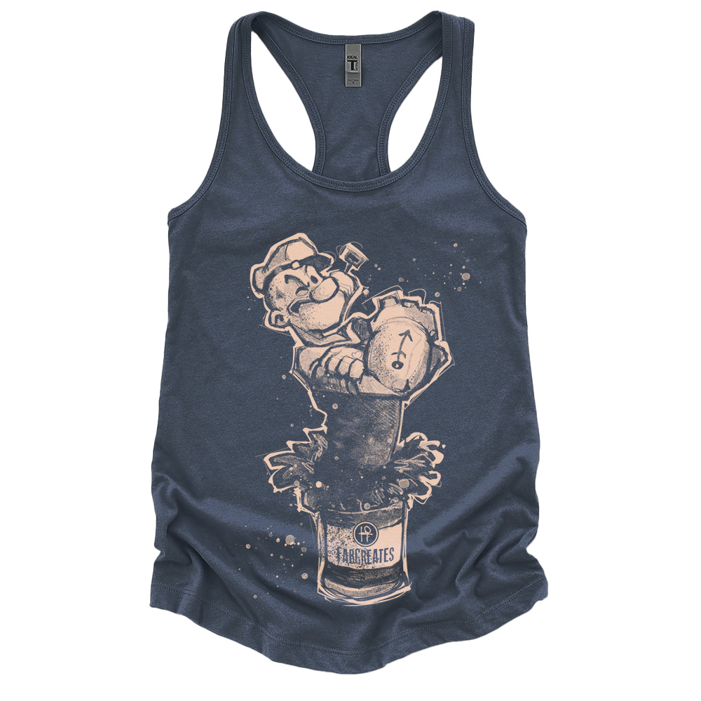 Sailor's Spinach: Powered by FabCreates Tank Top