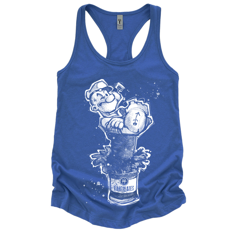 Sailor's Spinach: Powered by FabCreates Tank Top