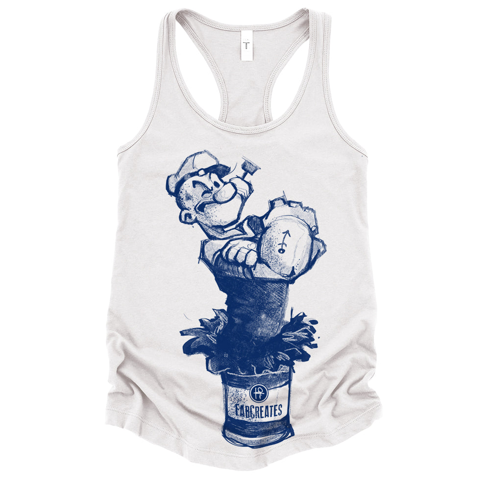 Sailor's Spinach: Powered by FabCreates Tank Top