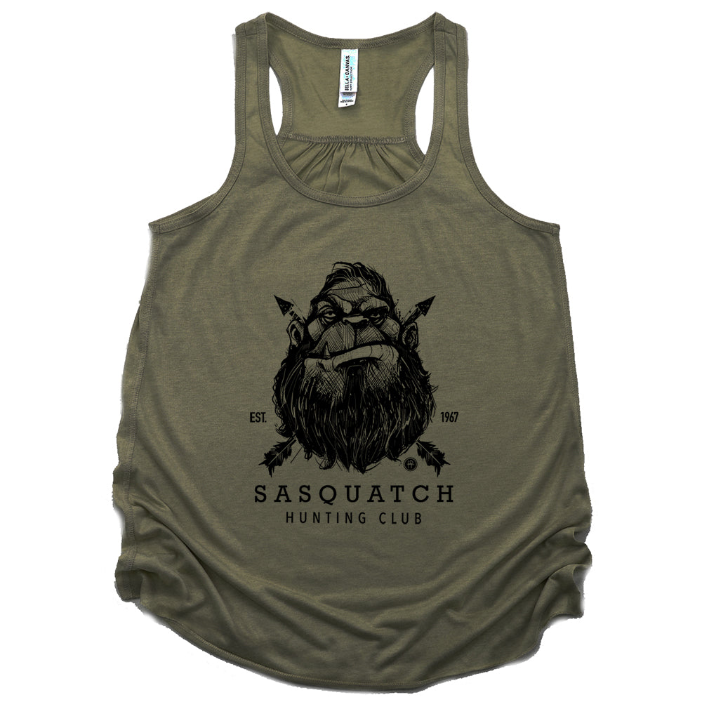 Sasquatch Hunting Club: Join the Hunt Tank Top