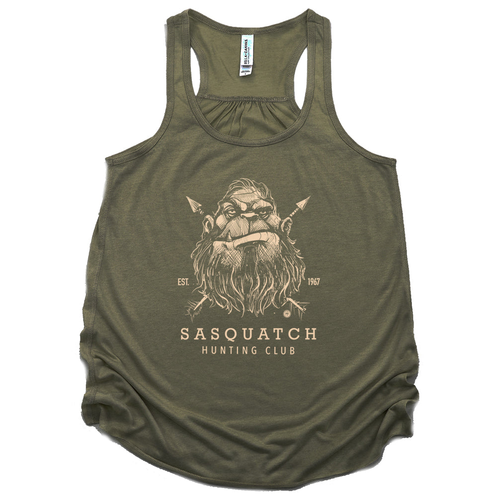 Sasquatch Hunting Club: Join the Hunt Tank Top