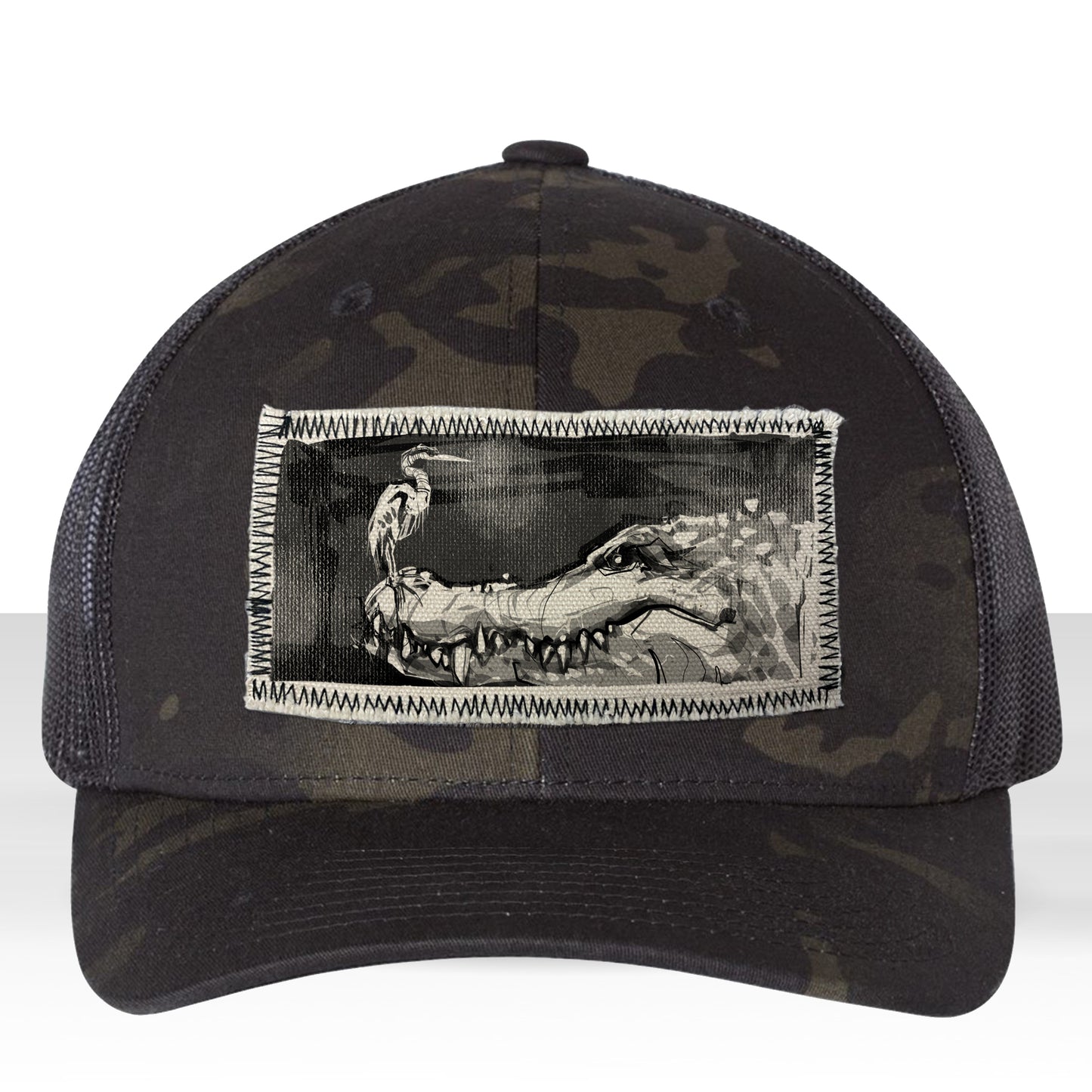 Sawgrass: Florida's Serene Landscape Trucker Hat