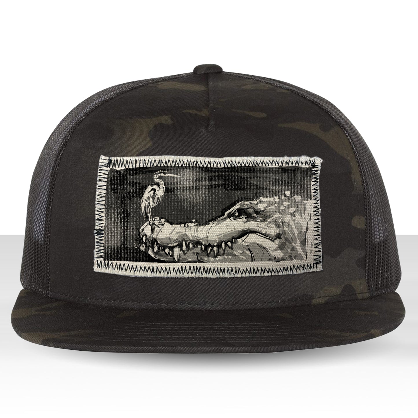 Sawgrass: Florida's Serene Landscape Trucker Hat