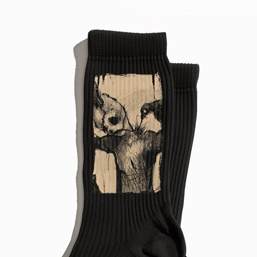 Scarecrow & The Crow Crew Socks