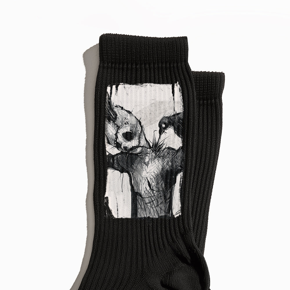Scarecrow & The Crow Crew Socks