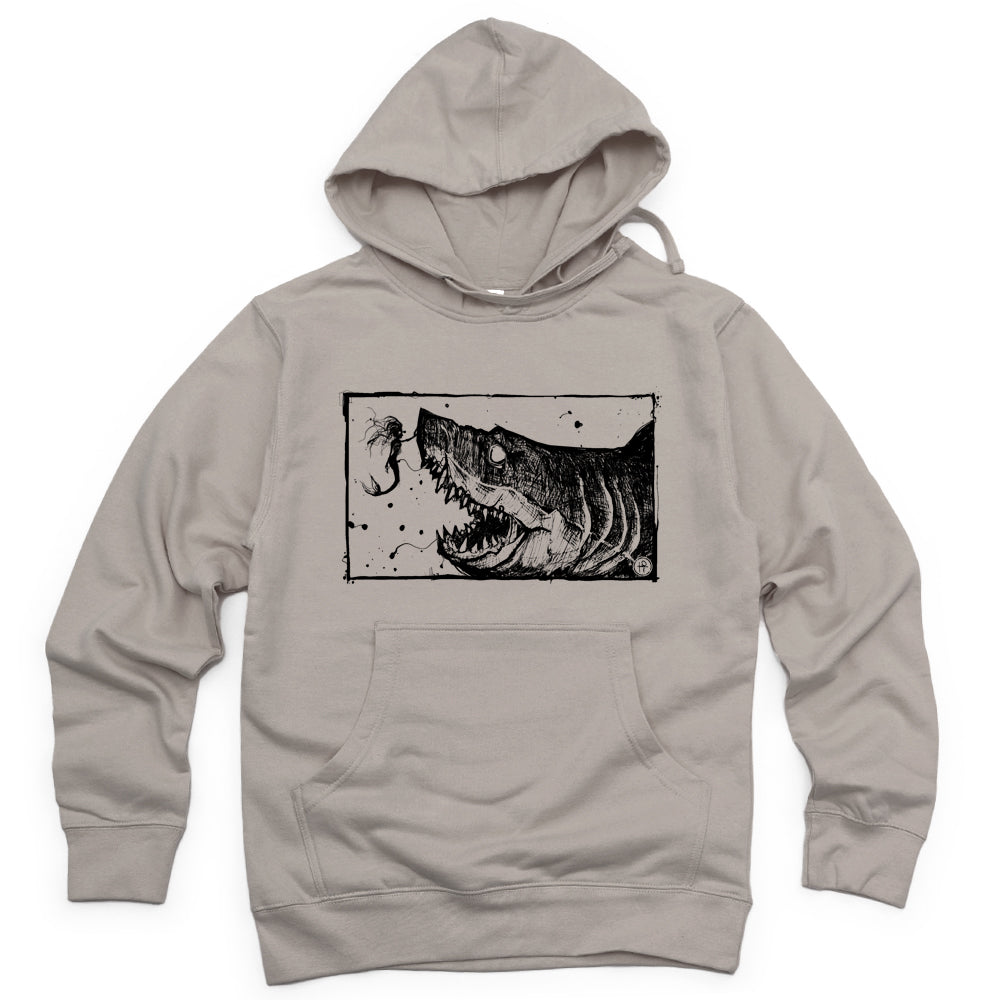 Mermaid & the Shark: Friends and Foes of the Sea Hoodie
