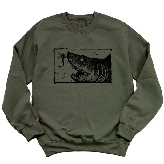 Mermaid & the Shark Sweatshirt