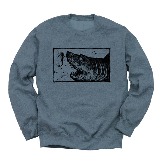 Mermaid & the Shark Sweatshirt