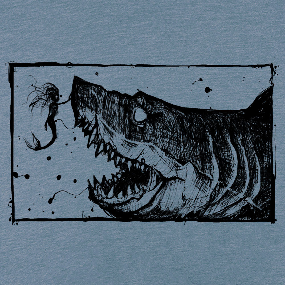 Mermaid & the Shark: Friends and Foes of the Sea T-shirt