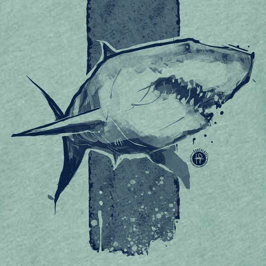 Swimming Shark: Aquatic Majesty T-shirt