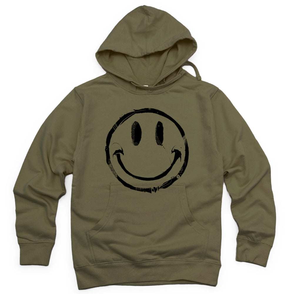 Happy Smiley Face: Groovy Vibes Hoodie