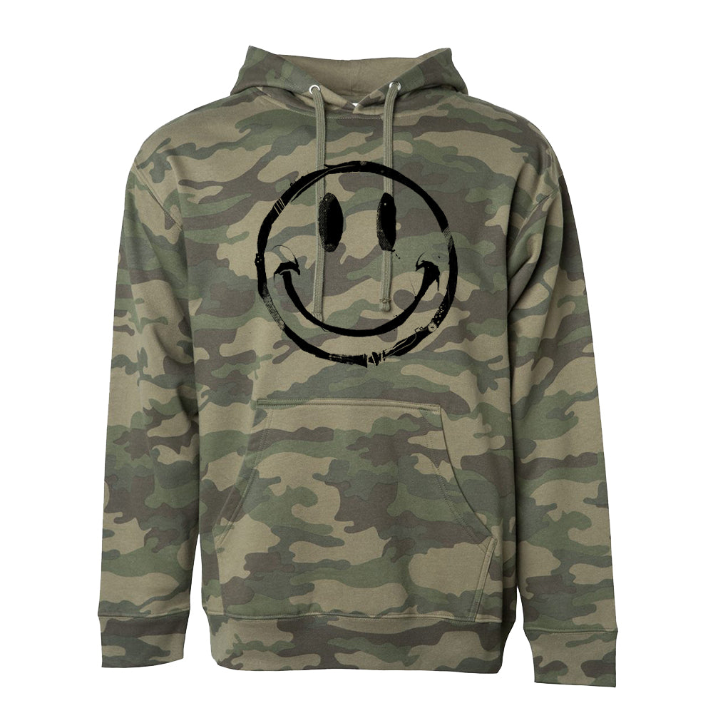 Happy Smiley Face: Groovy Vibes Hoodie