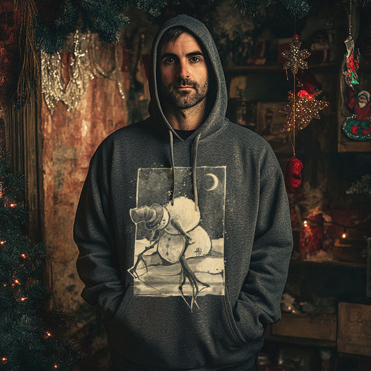 Nocturnal Snowman Hoodie