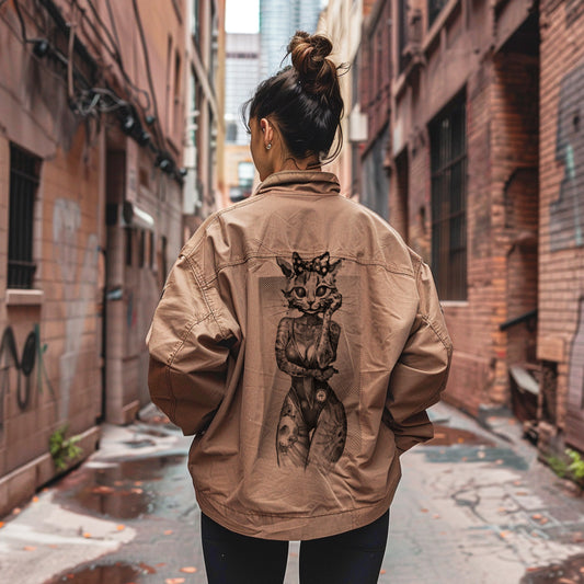 Tattooed Kitty: Victorian Kitty Elegance Maverick Jacket